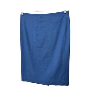 Classiques Entier Blue Pencil Skirt - Size 6